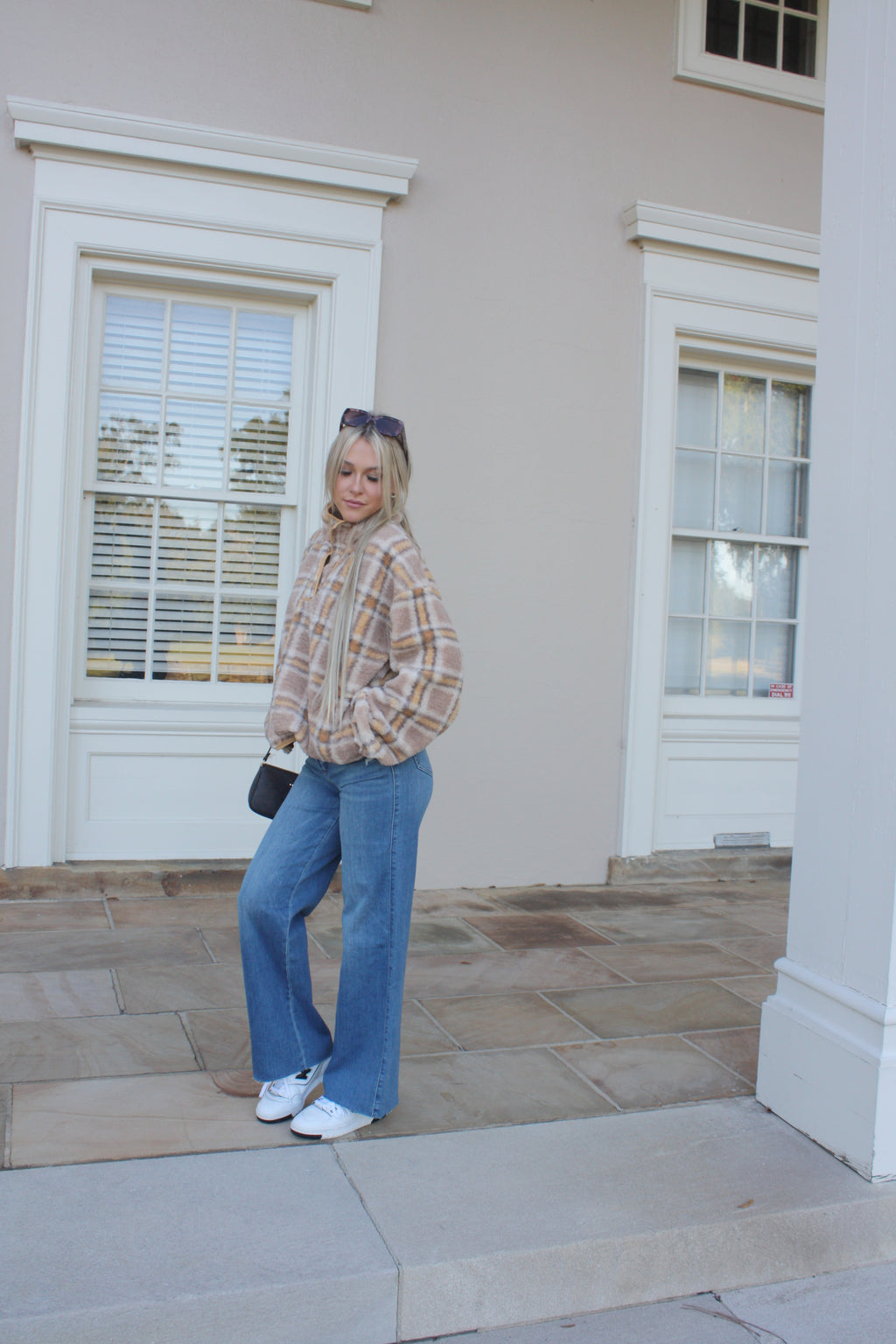 The Golden Plaid Pullover