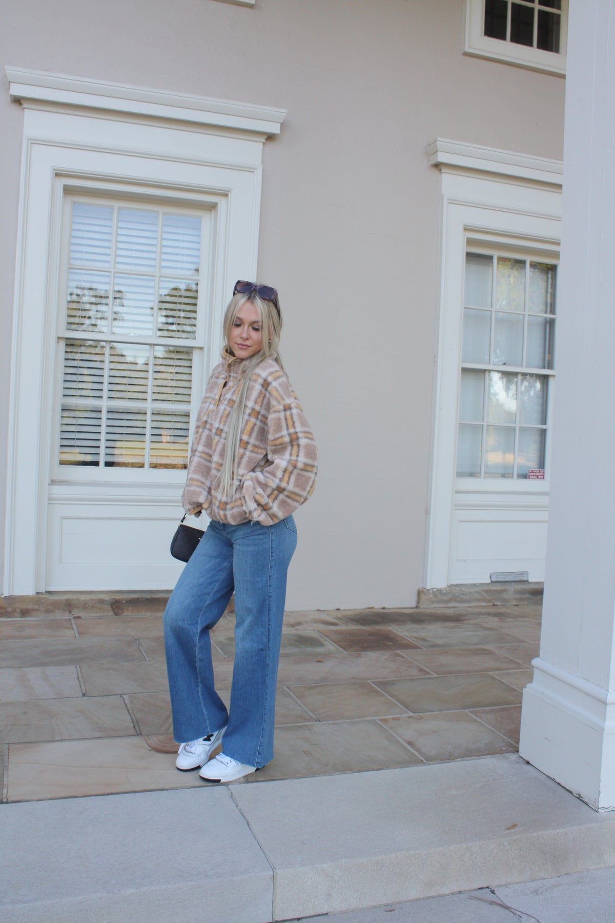 The Golden Plaid Pullover